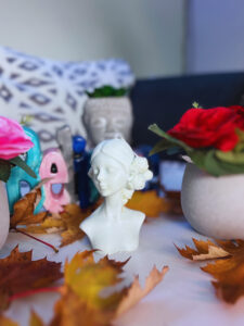 Lady with Flower in Hair